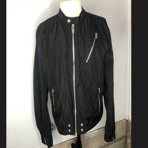 Diesel Black Bomber Jacket